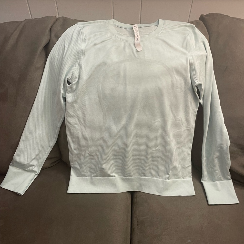 Mint green Long Sleeve Shirt